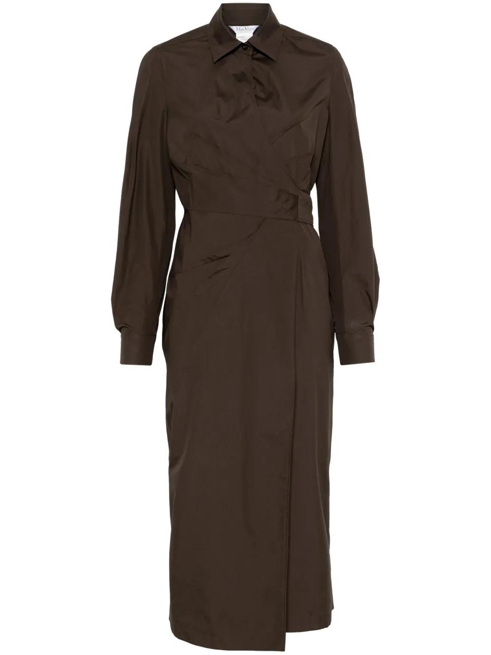 【関税＆送料込み】Max Mara Citrus Poplin Long Dress Clothi Max Mara Citrus Poplin Long Dress Clothing – BALTINI