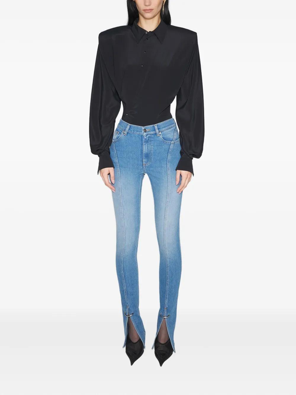 【ミュグレー】 Denim - Skinny Jeans デニム・ジーパン Mugler Skinny jeans for Women | Online Sale up to 75% off | Lyst