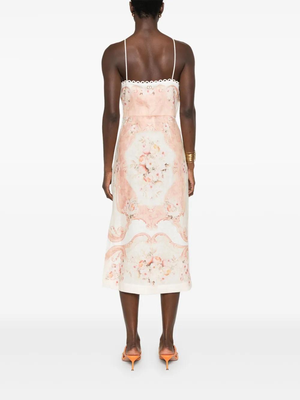 chinese dress ladies TWINSET Long Linen Blend Mesh Dress, Multi, Small : Amazon.ca: Everything  Else