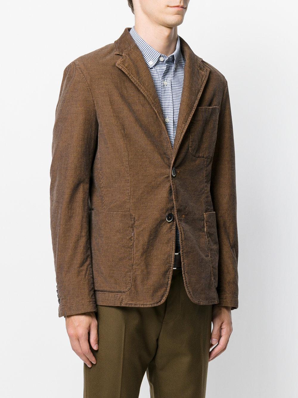 Barena Cotton Casual Blazer in Brown for Men - Lyst
