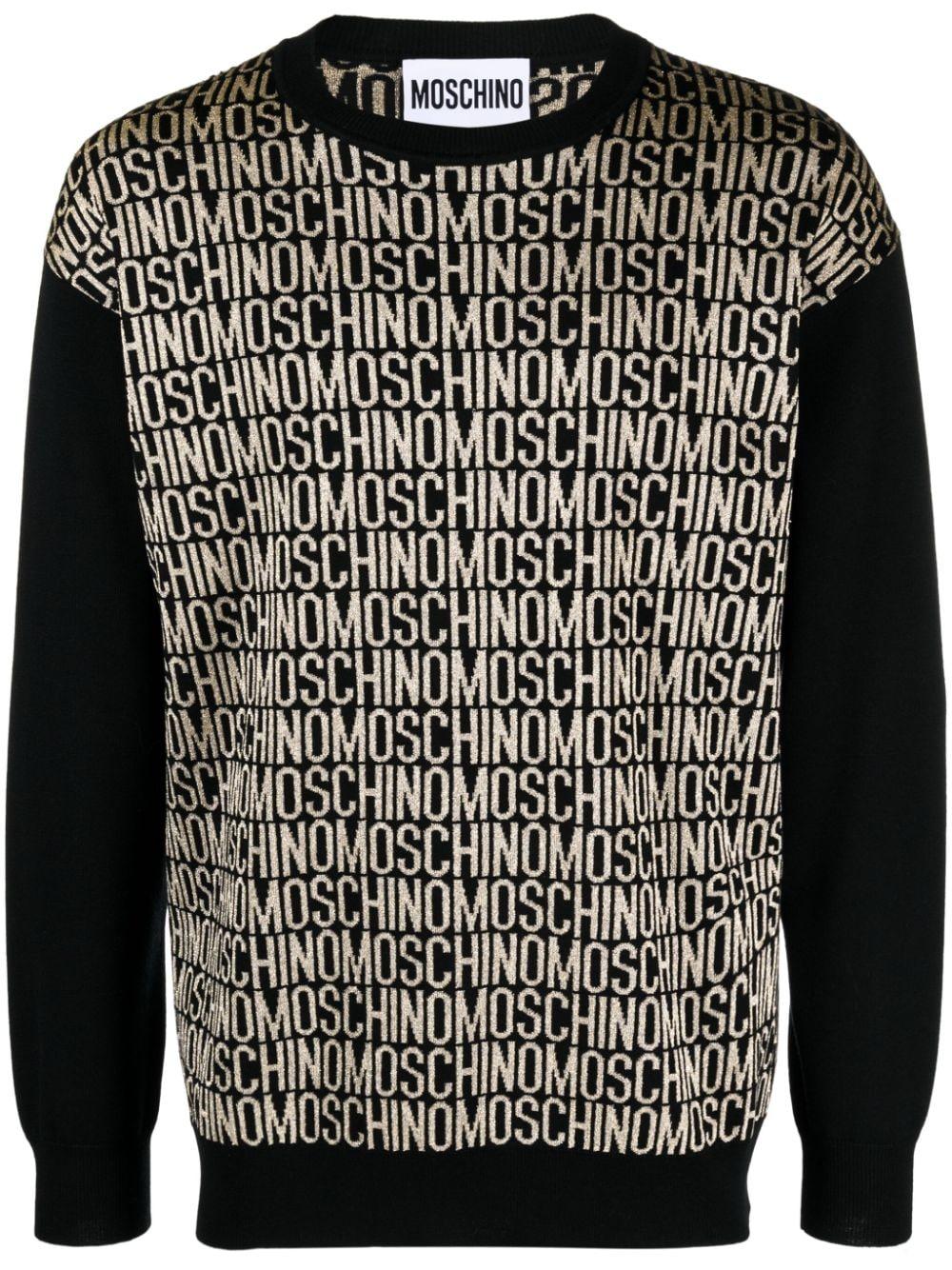 Moschino jumper cheap black