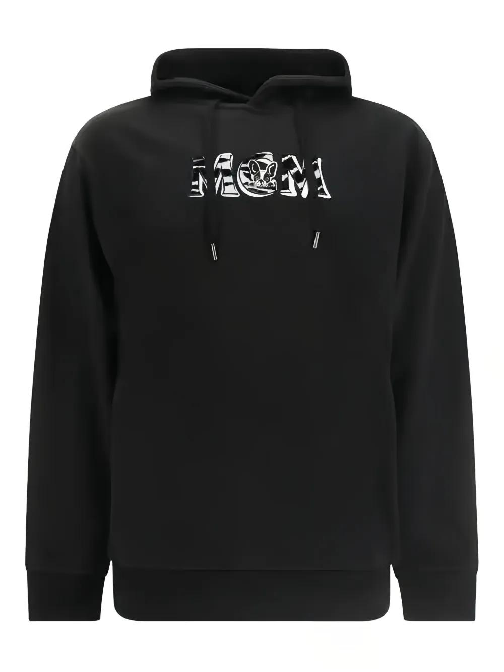 パーカー・フーディ MCM Black stretch polyester blend sweatshirt MCM Activewear for Men | Online Sale up to 70% off | Lyst