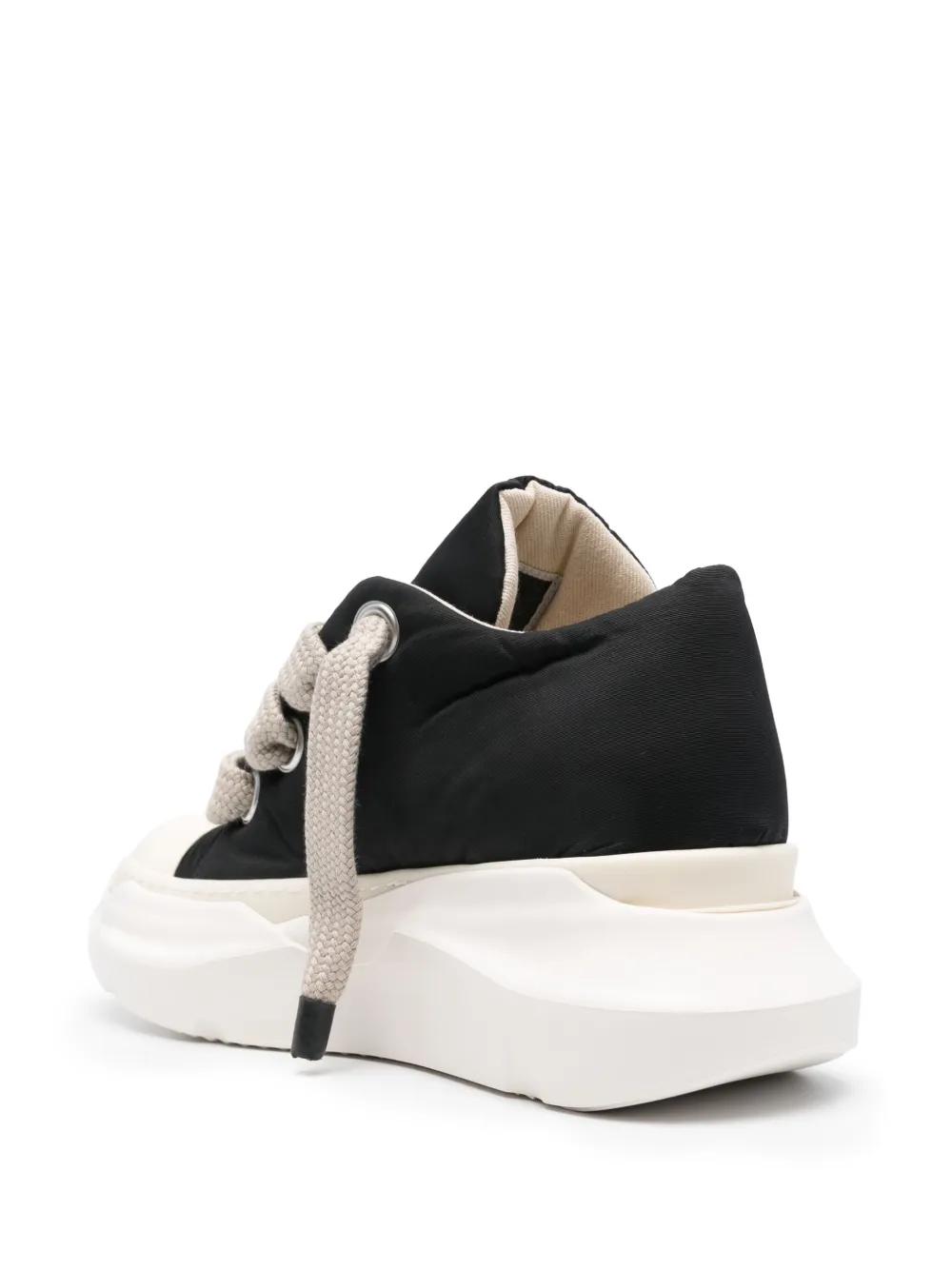 Rick Owens Jumbo Laced Abstract Sneakers in Black for Men | Lyst
