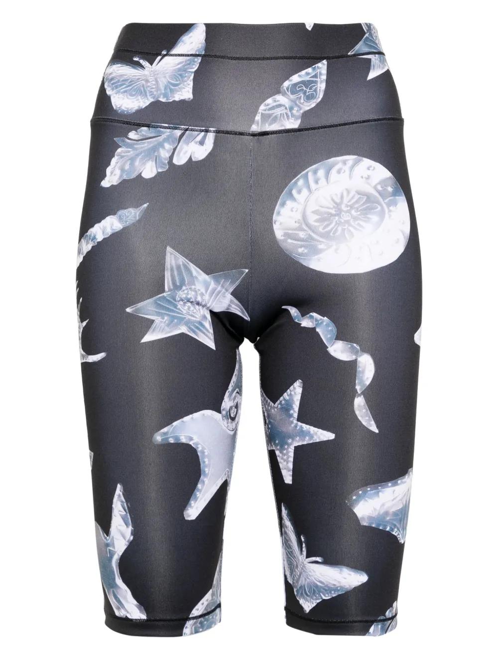 chopova lowena ショートパンツ　レギンス CHOPOVA LOWENA☆ブラックショートパンツレギンス CHOPOVA LOWENA