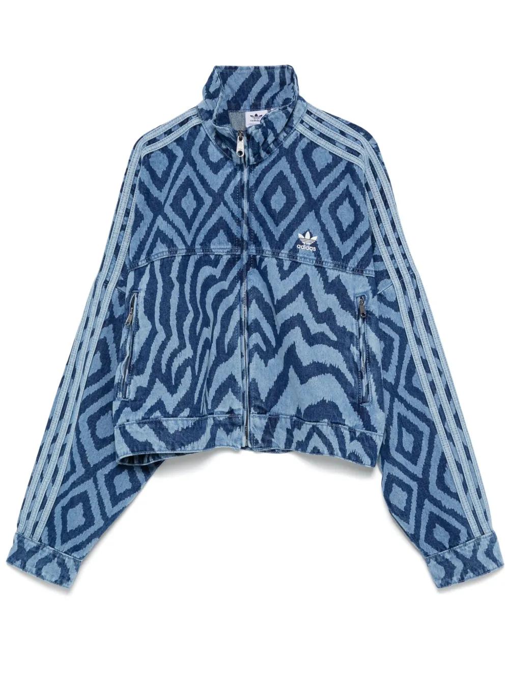 adidas X Farm Rio Denim Jacket in Blue | Lyst Canada