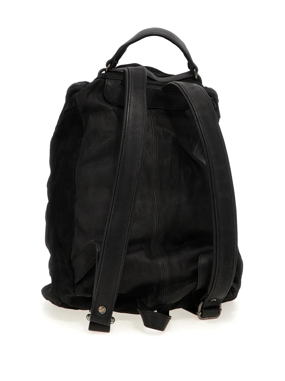 バックパック・リュック GIORGIO BRATO Men Backpacks IBS25S2400VBRUSHNERO Black Giorgio Brato Bags - ISLAND LUXE