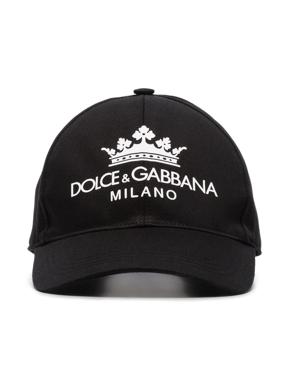 Casquette à logo imprimé Dolce & Gabbana pour homme en coloris Noir | Lyst