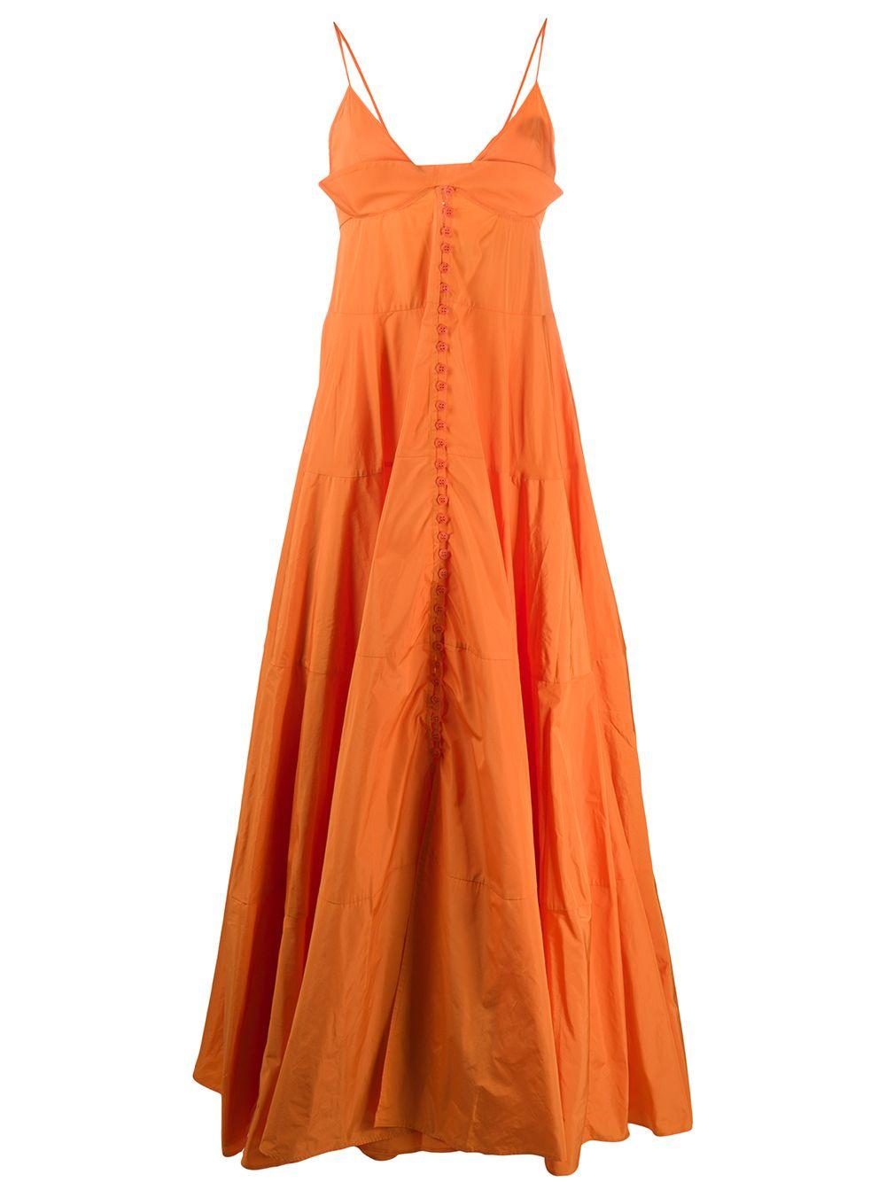Jacquemus 'La robe Manosque' Kleid in Orange - Lyst