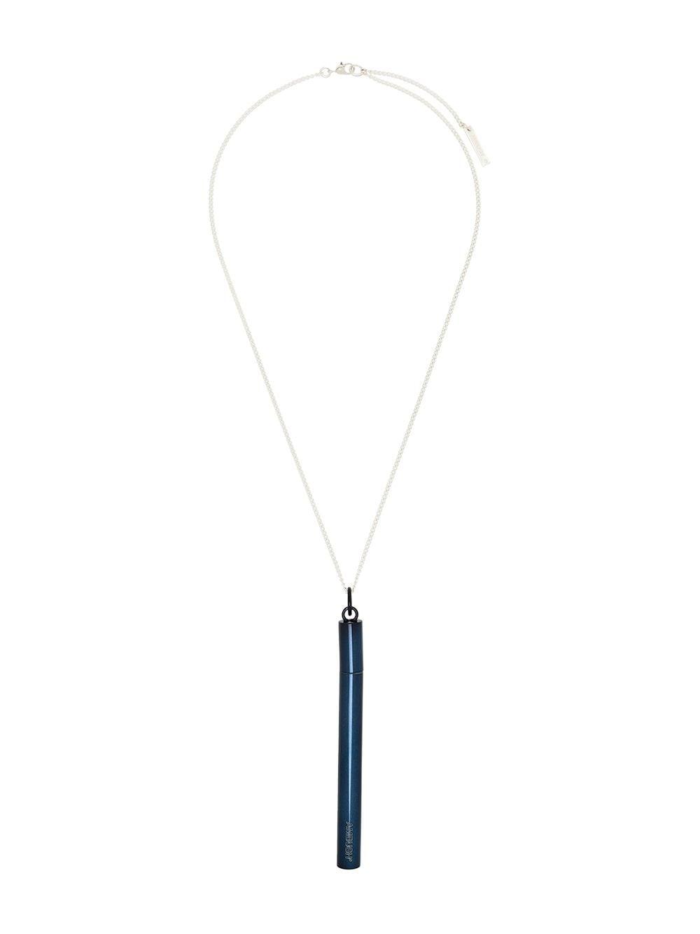 Ambush Cigarette Case Necklace in Blue 