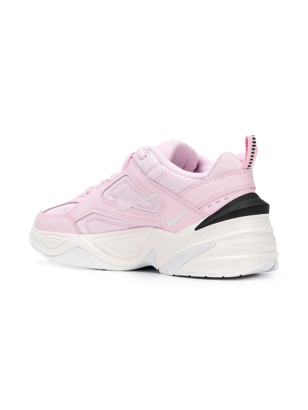 pink nike platform