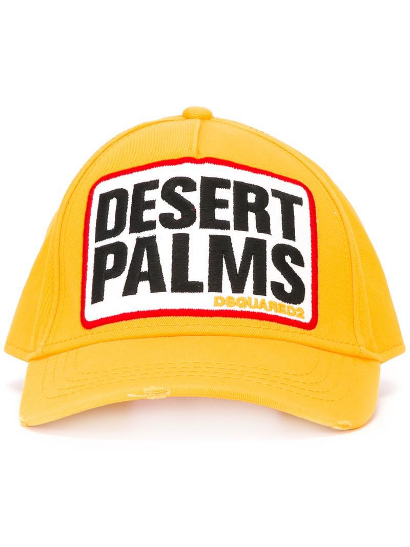 DSquared² Cotton Desert Palms Baseball Cap for Men | Lyst Australia
