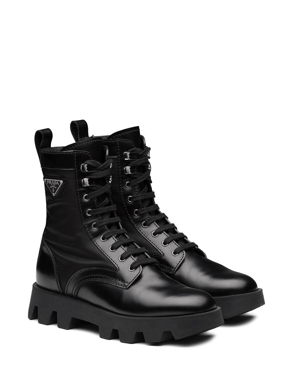 prada commando boots