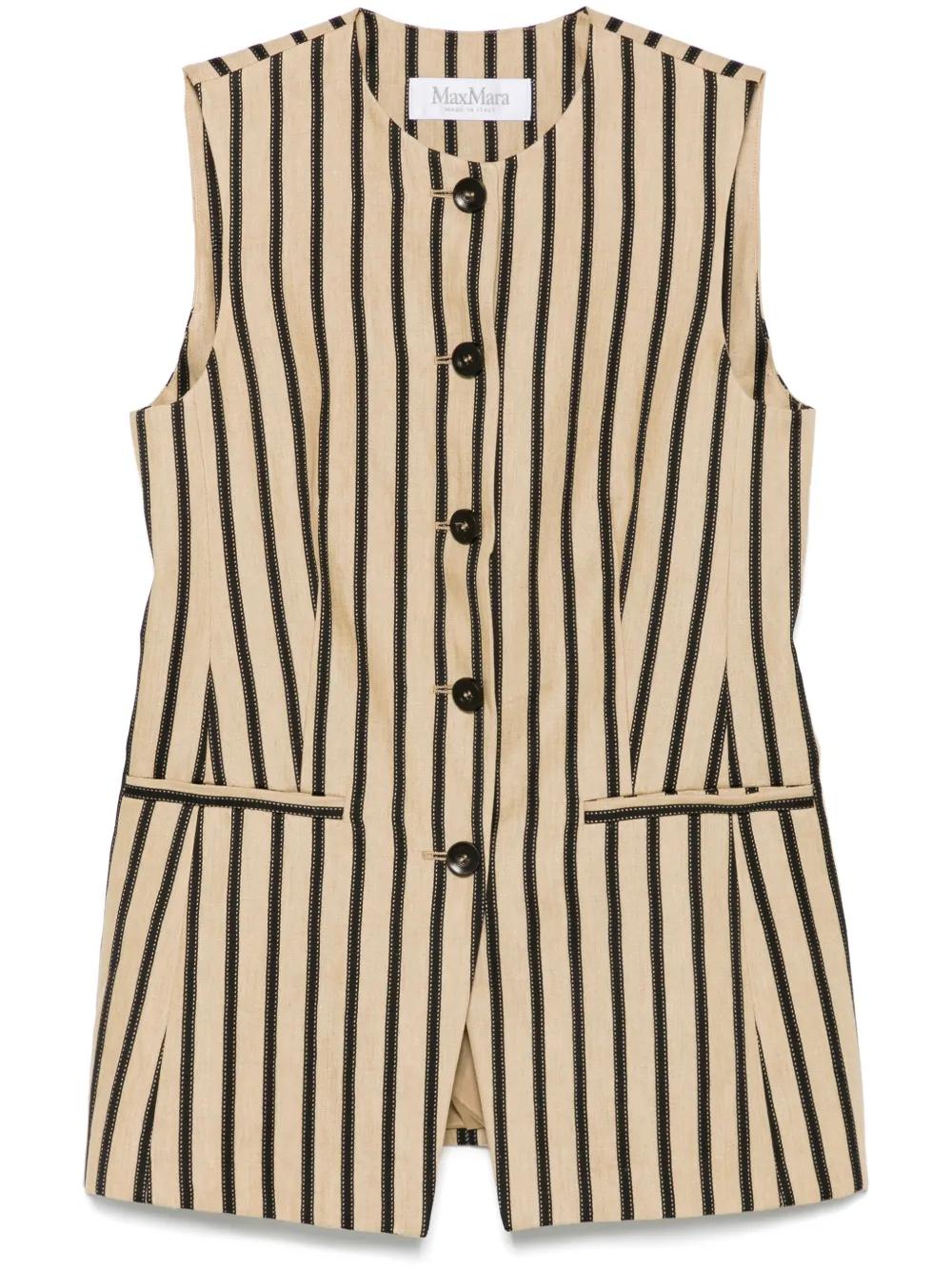 ベスト・ジレ max mara BERGAMO' BLAZER 1281015106003-d-