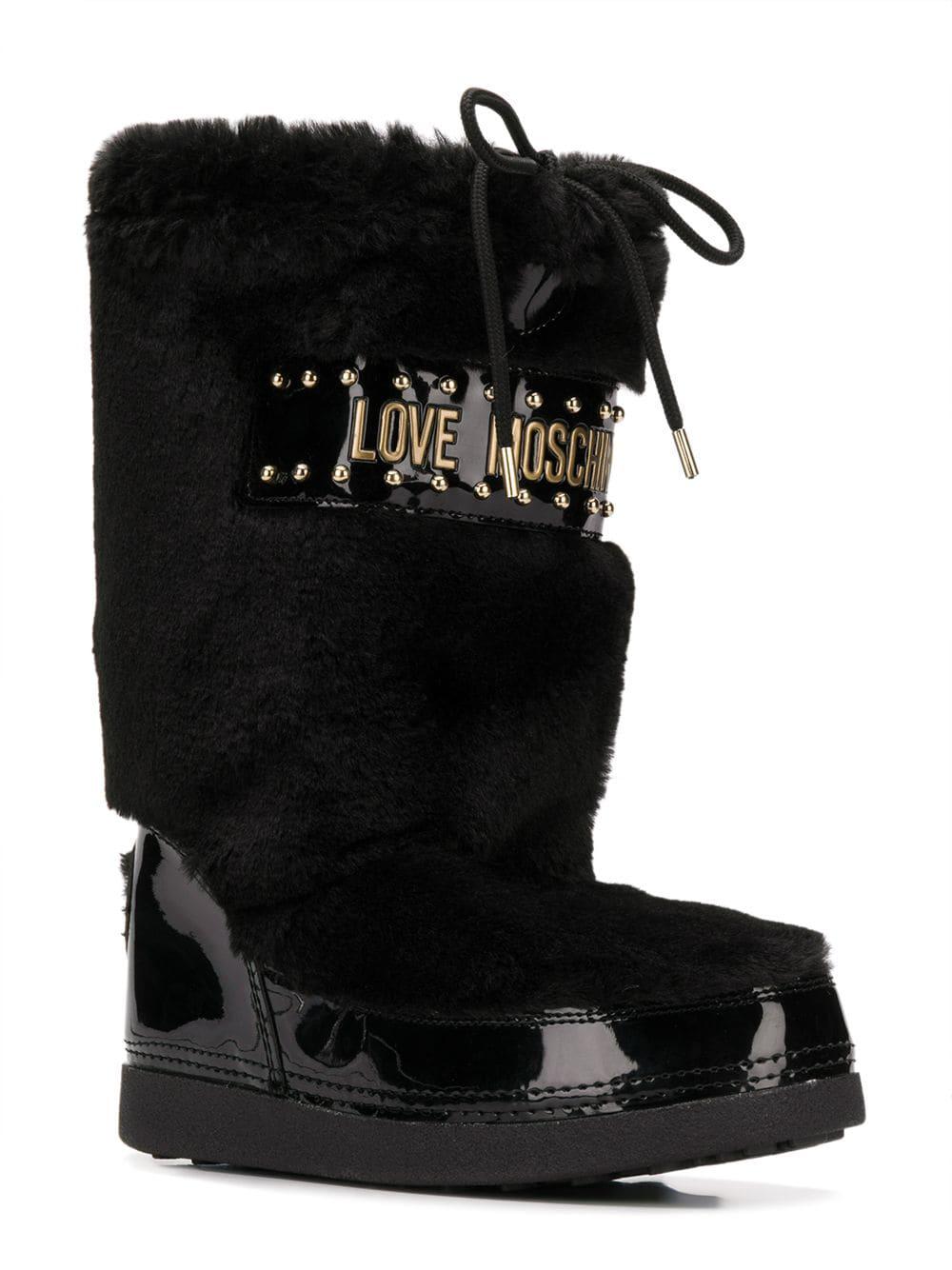 moschino ski boots