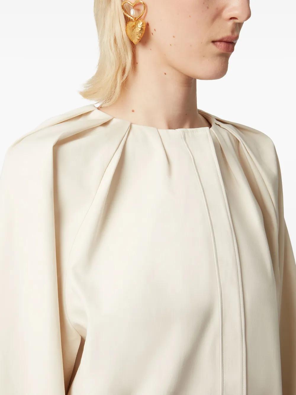 NINA RICCI クロップド　ボンバージャケット　ブルー Nina Ricci Jackets for Women Online – Farfetch