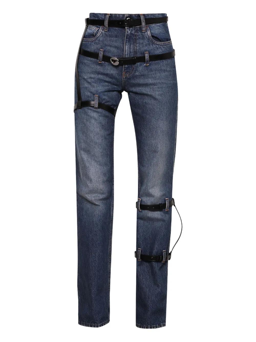 jeans with garter belt ZXCB Woman Street Punk Rock Handcrafted Leather Garter Belt Waist Thigh  High Suspenders Straps Shorts Jeans belt : Amazon.co.uk: Fashion main image 0