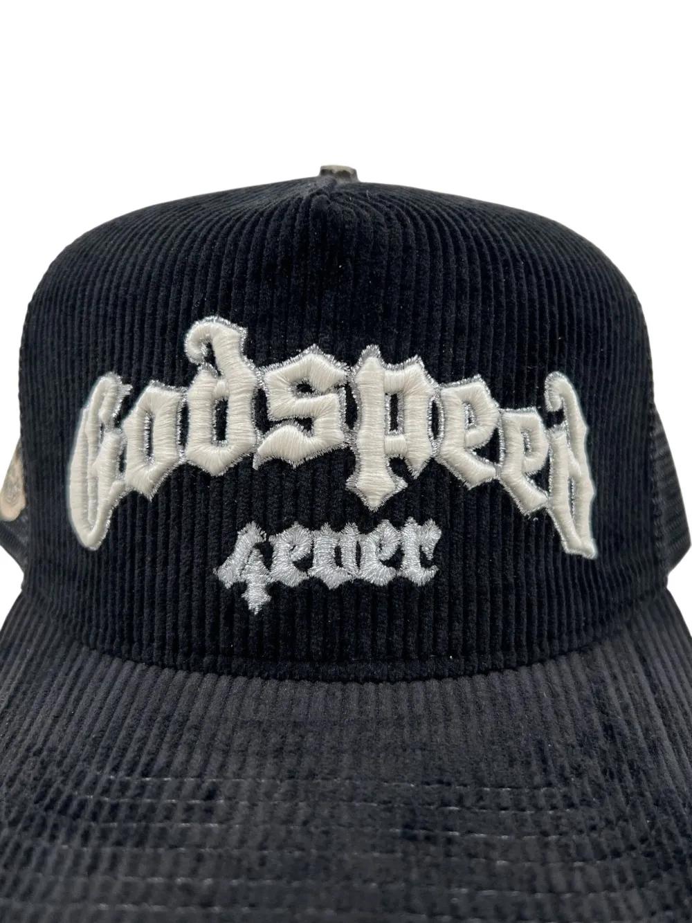 Godspeed トラッカーハット ブラック Godspeed トラッカーハット ブラック GODSPEED GS FOREVER PREMIUM