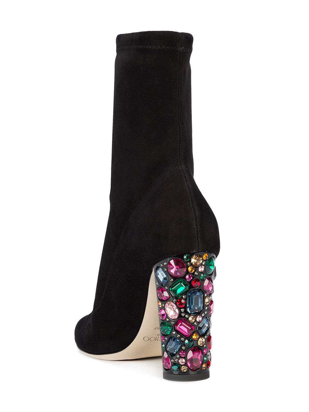 Jimmy choo rhinestone boots 2025