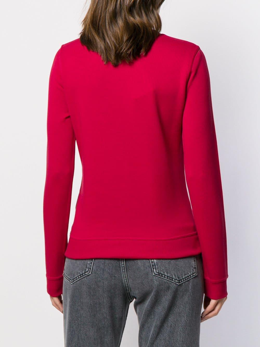 KENZO Synthetic Logo Jumper in Red - Lyst