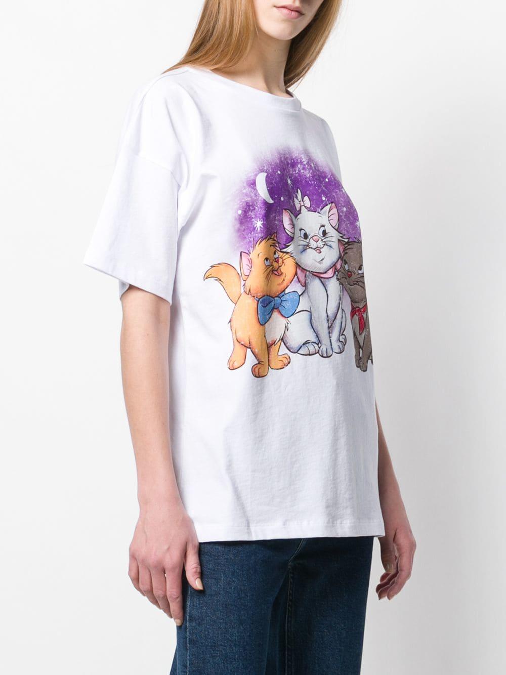 Coach Cotton Disney X Aristocats T Shirt In White Lyst Coach Cotton Disney X Aristocats T Shirt In White Lyst
