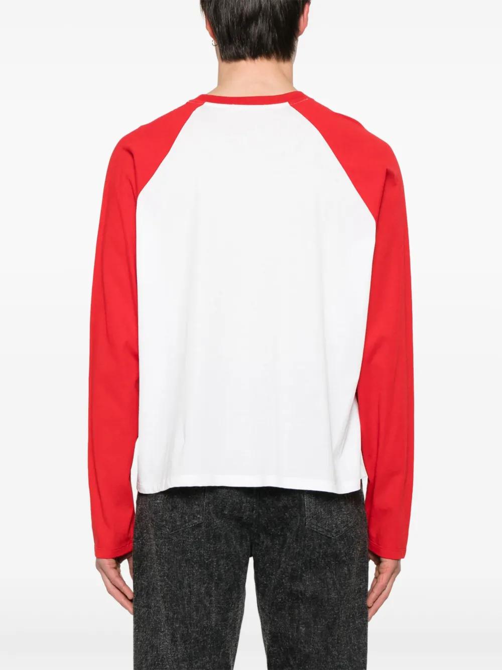 THE ROW レッド 長袖Tシャツ the-row-white-Jameson-T-shirt.jpeg
