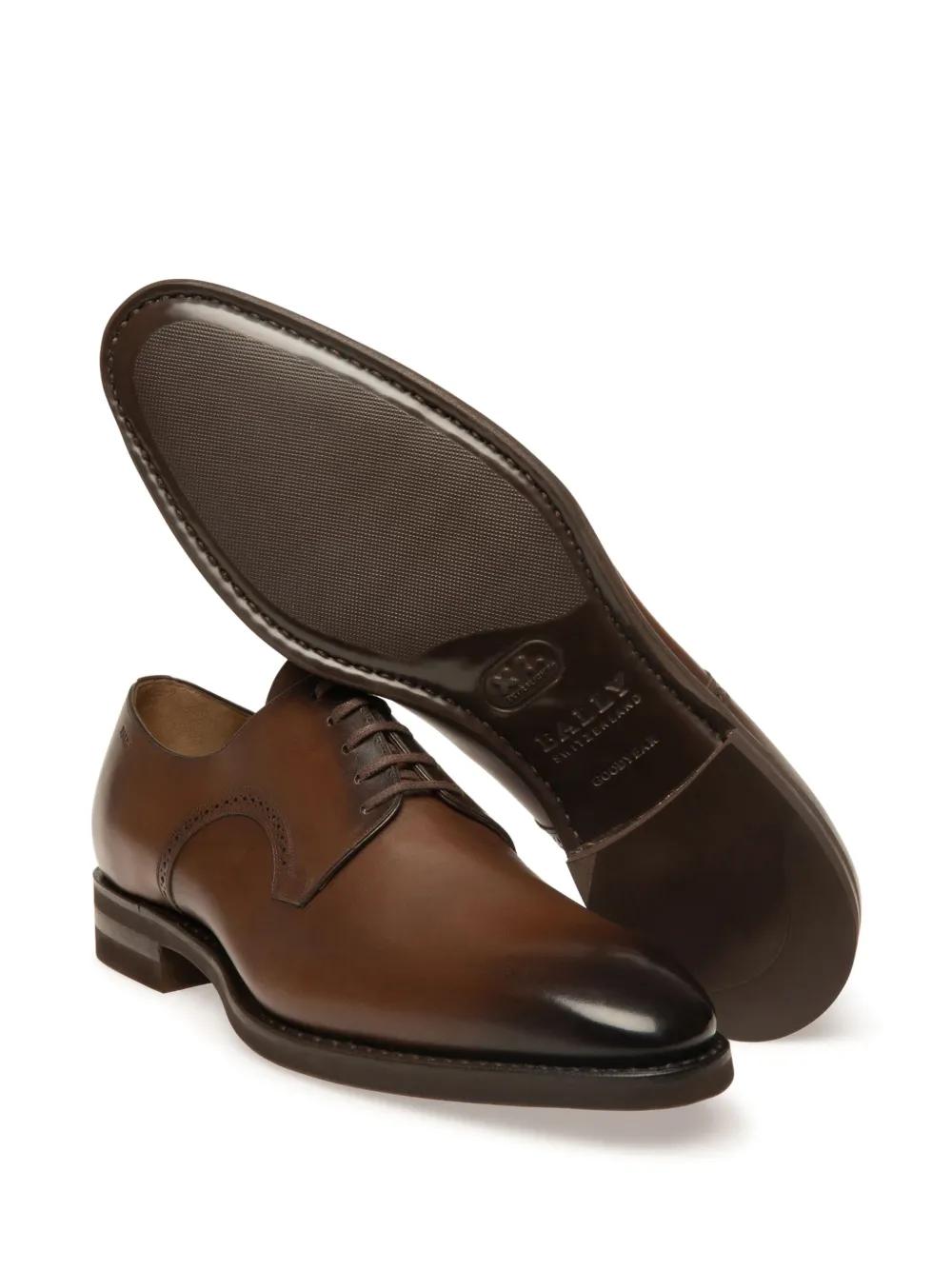 BALLY Scribe ブラウン オックスフォードシューズ BALLY(バリー) SCRIBE - 靴好きサラリーマンの徒然草