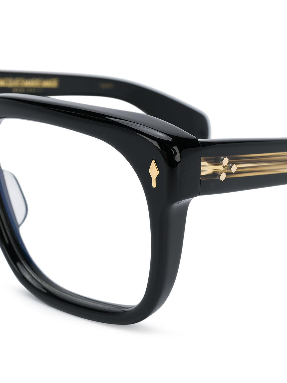 Jacques Marie Mage Yves Glasses in Black Lyst