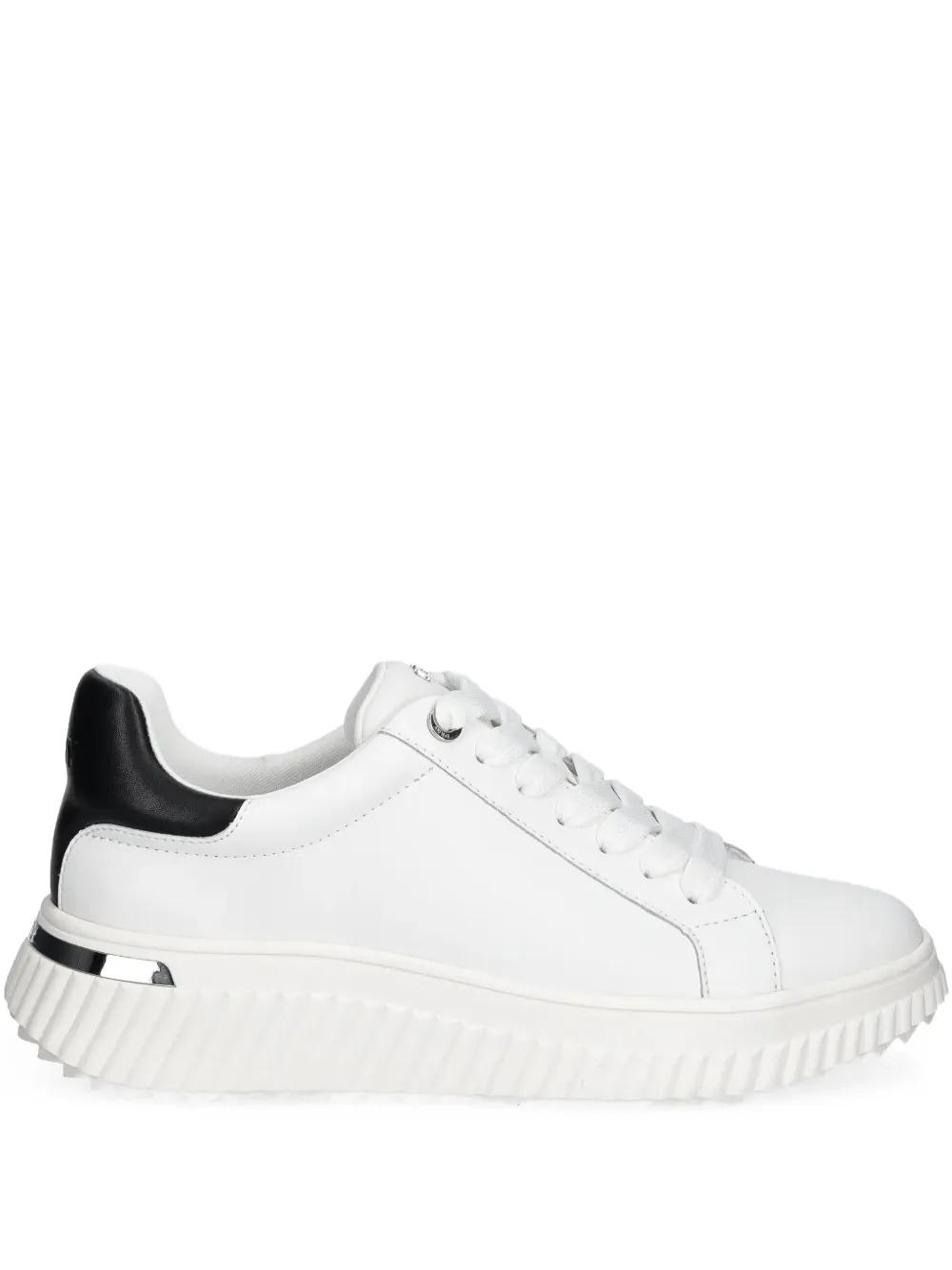 DKNY Logo-Lettering Sneakers in White Lyst UK