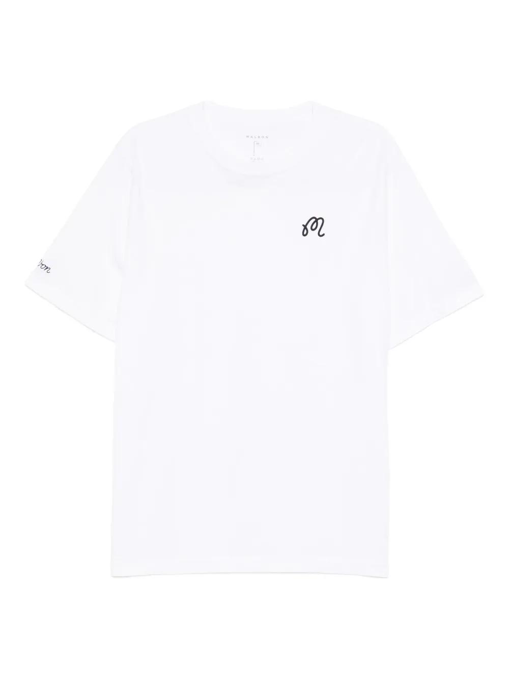 Malbon Golf Bermuda T-Shirt in White for Men | Lyst Canada