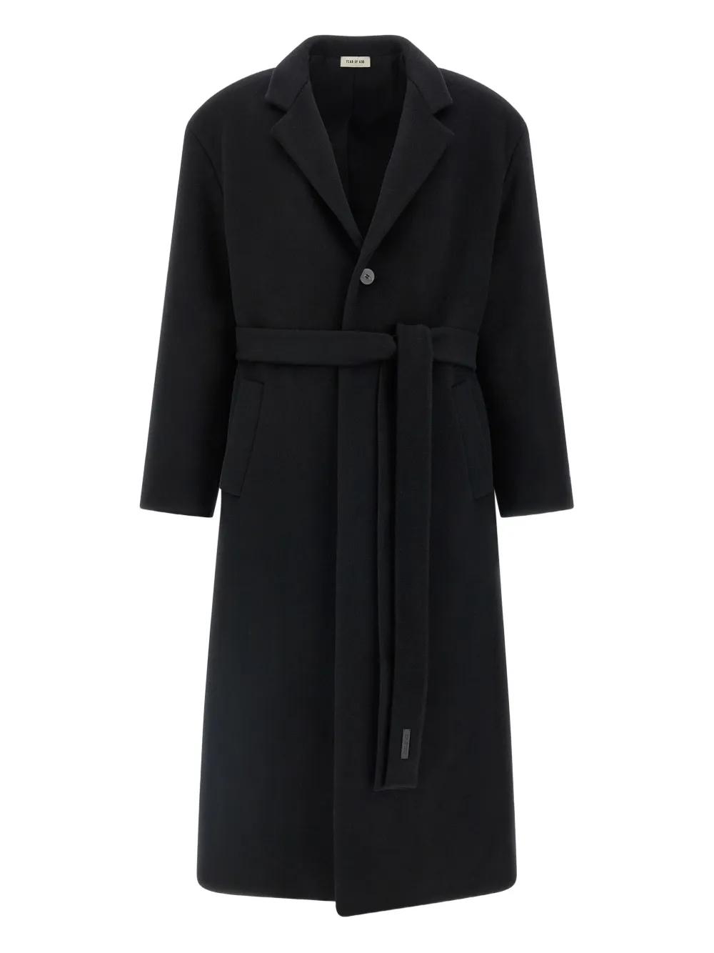 FEAR OF GOD ブラックロングコート メンズ Fear Of God コート | オンラインセールは最大67%オフ | Lyst