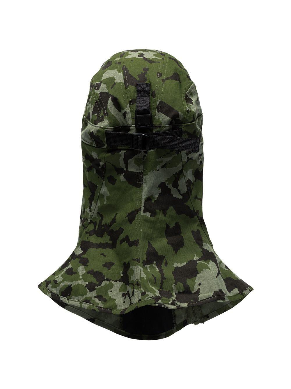 Nike Synthetic X Mmw Camouflage Cap Balaclava in Green for Men Lyst