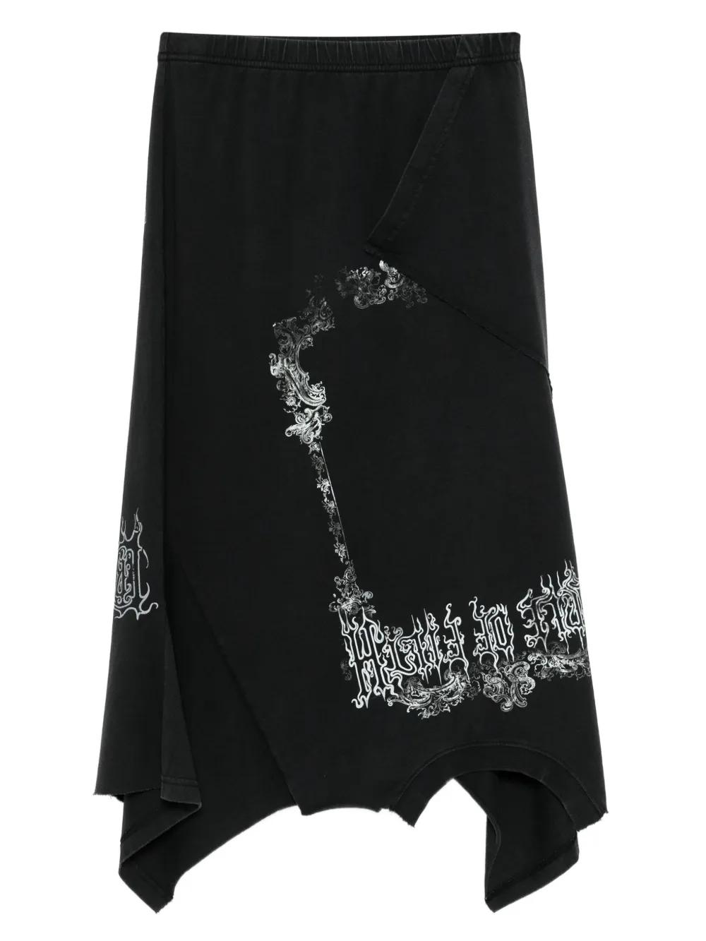 【関税込み】VETEMENTS 'Inside-Out' skirt VETEMENTS Inside-Out Denim Skirt | Blue | FARFETCH