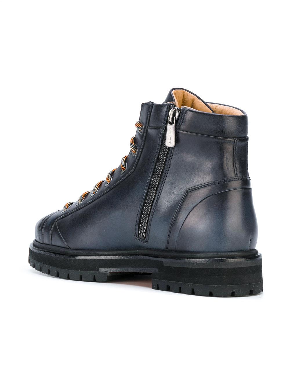 santoni hiking boots