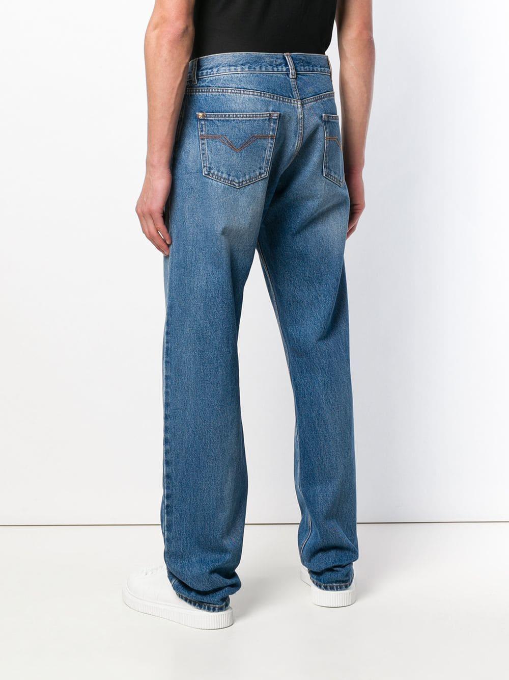 versace baggy jeans