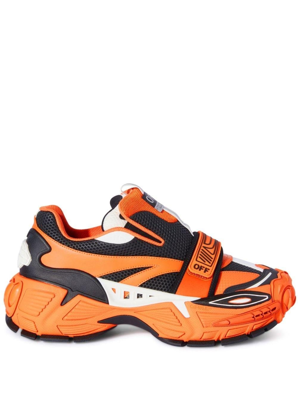 Off-White c/o Virgil Abloh Glove Slip-on Sneakers in Orange for Men