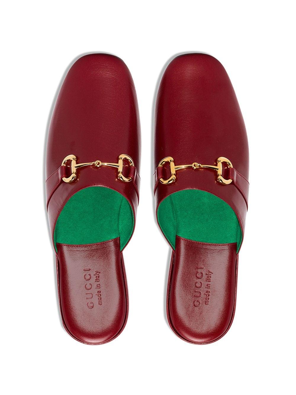 Gucci Horsebit Squared Toe Slippers for Men | Lyst