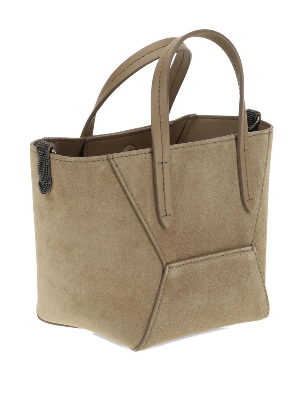 Brunello Cucinelli ラフィア ショルダーバッグ | ニュートラル