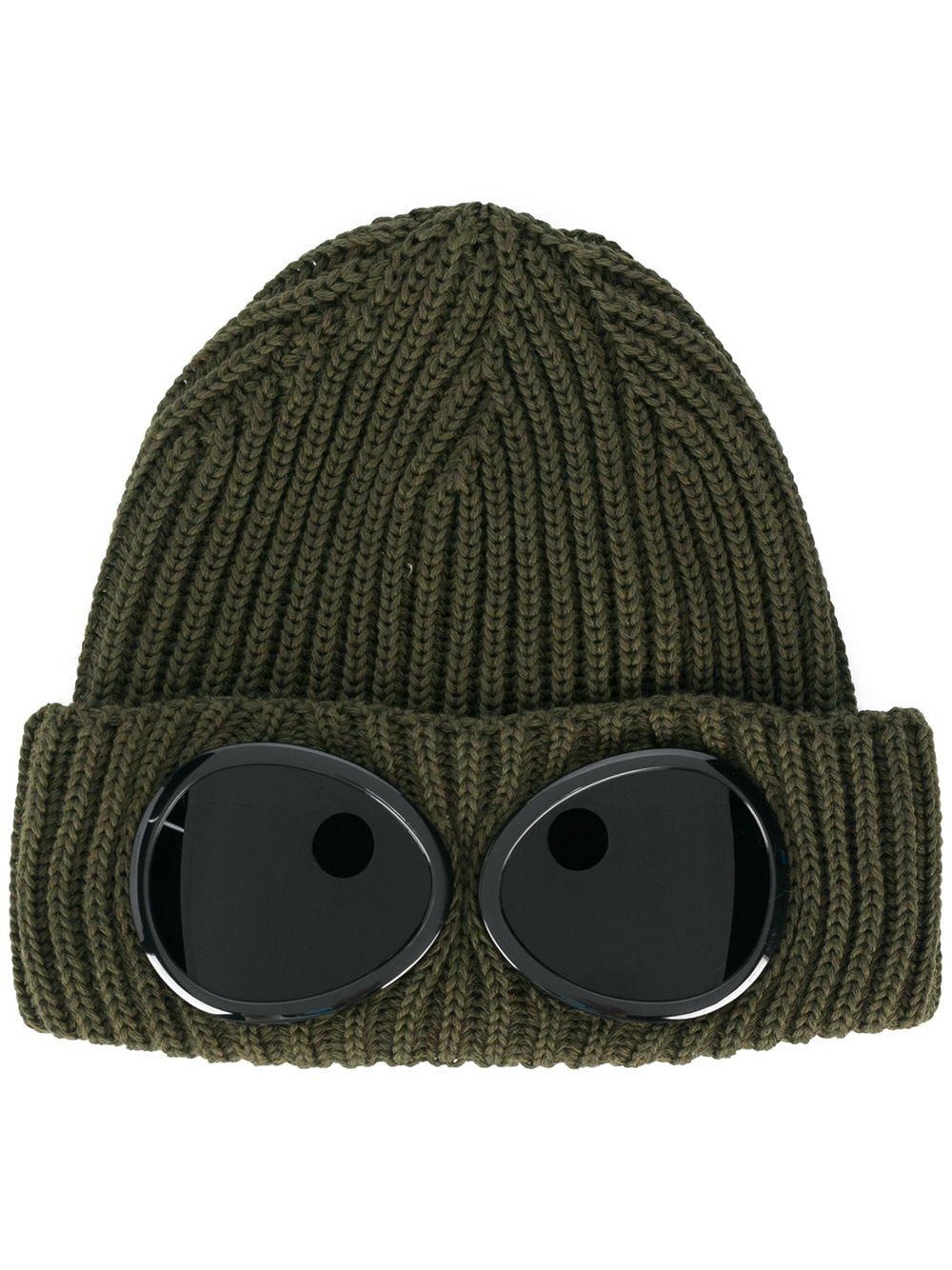 C.P. Company Goggle Beanie Green for 