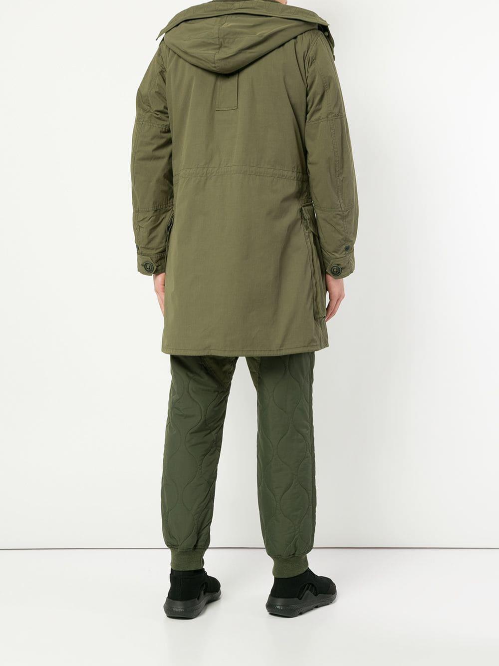 military style parka