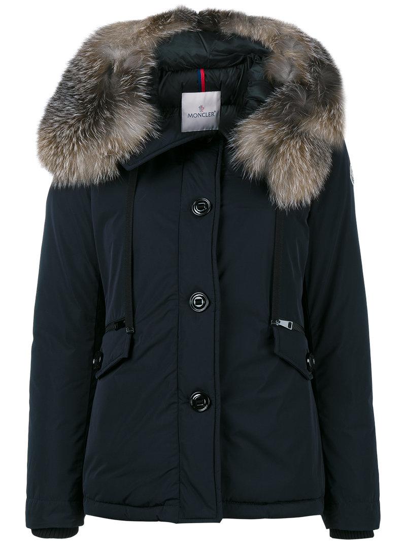 fitted parka jacket
