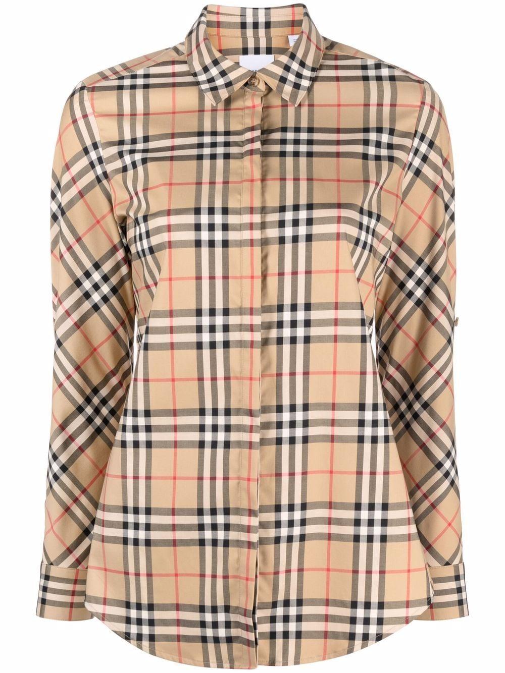 Burberry Blouse Met | Lyst NL