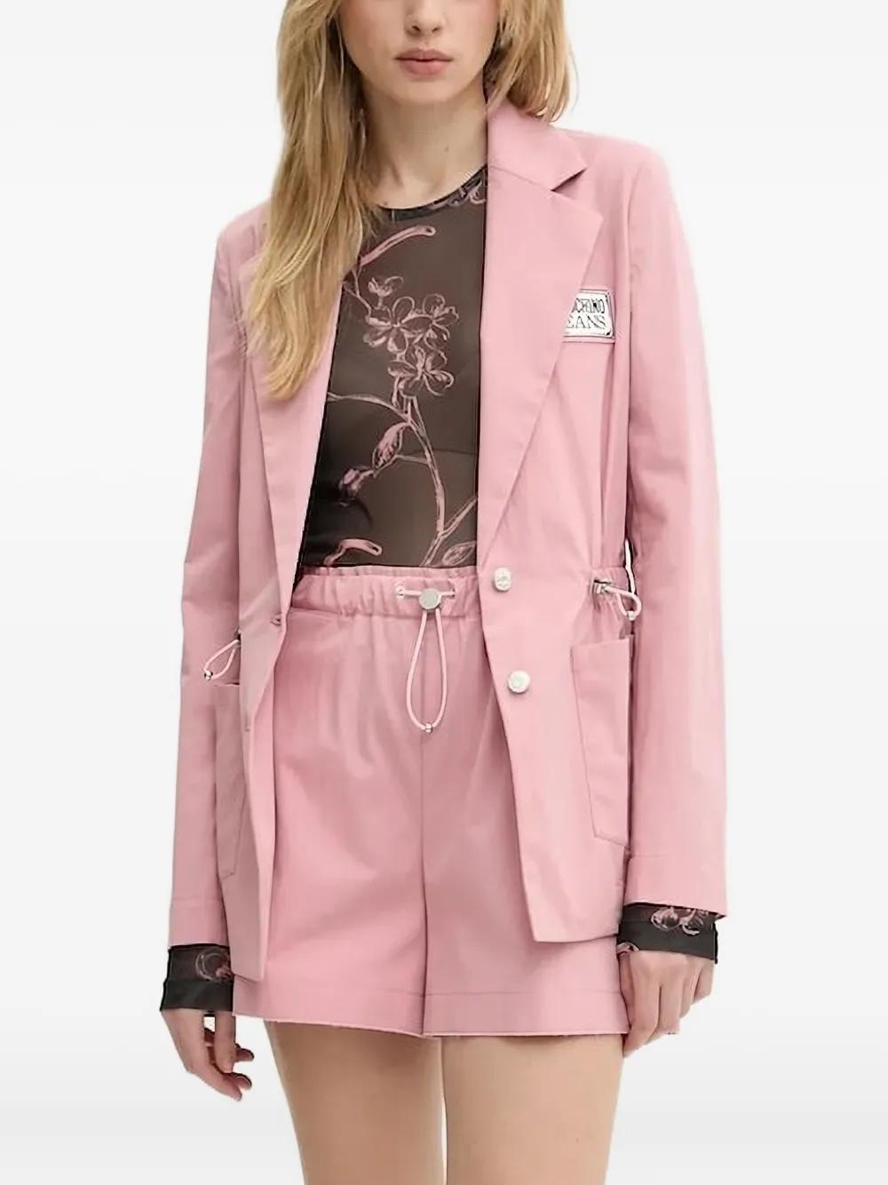 ジャケット Moschino Single-breasted martingale blazer (A05125424 3555) Moschino Blazers, sport coats and suit jackets for Women