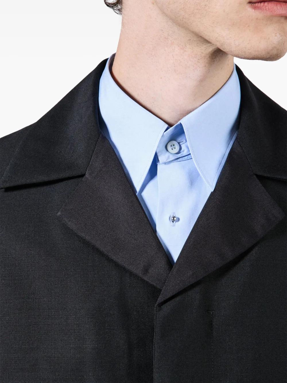 PRADA ウールジャケット　ブラック メンズ Prada ウール ジャケット ブラック | Lyst
