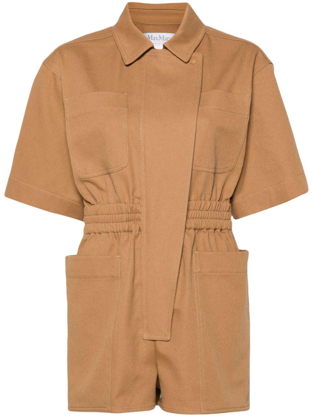 アウトレット★Max Mara★angora コットンジャンプスーツ アウトレット☆Max Mara☆angora コットンジャンプスーツ