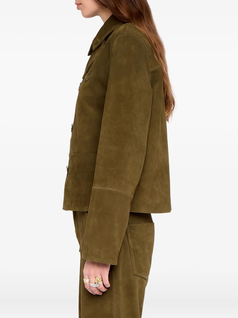 Blazer Verysa Marine avec Col Officier | Zadig&Voltaire