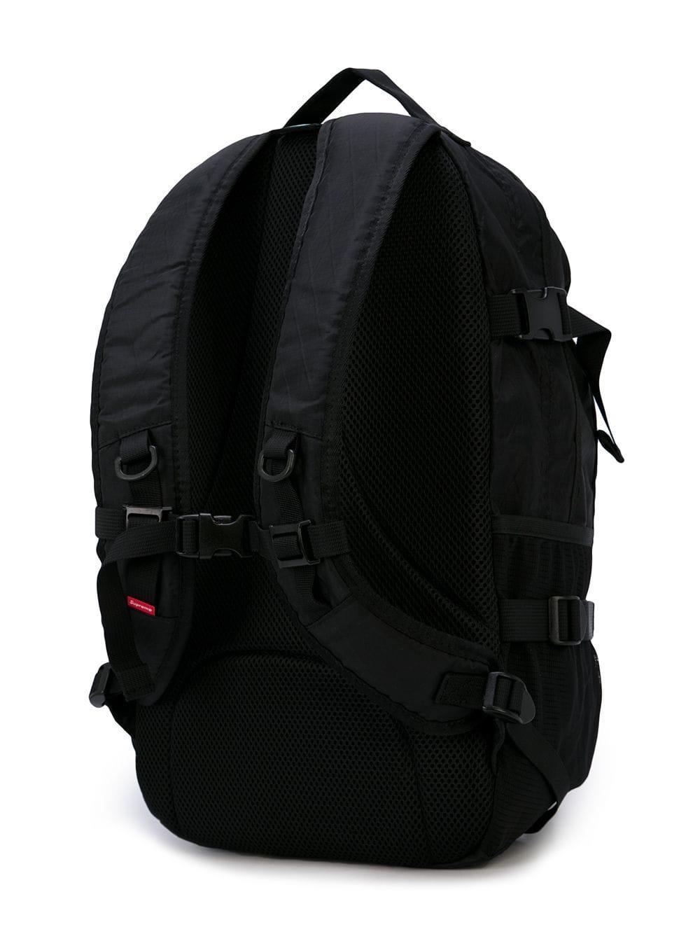 Supreme Backpack FW18 Black Reflective