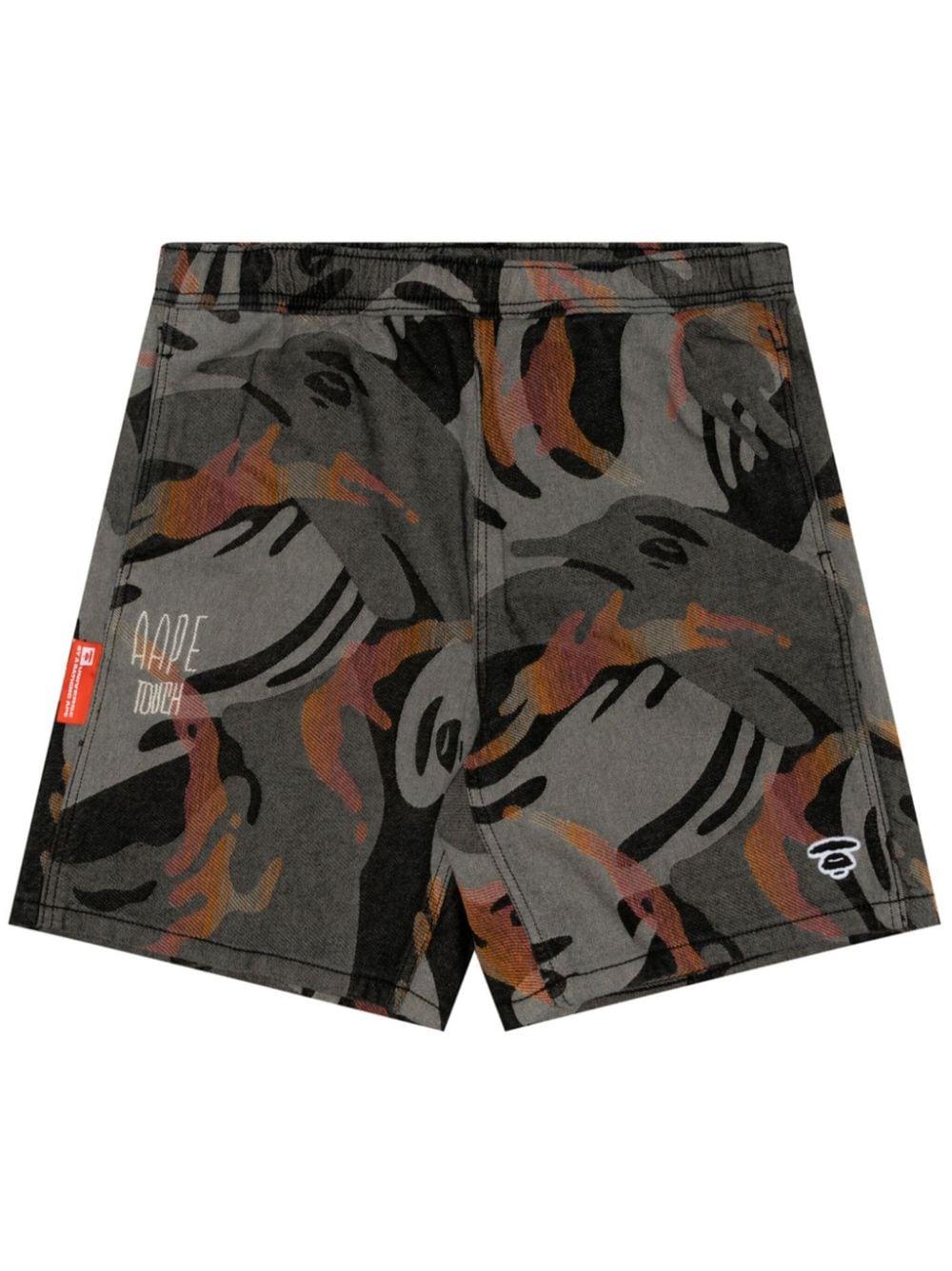 A bathing ape camo shorts hotsell