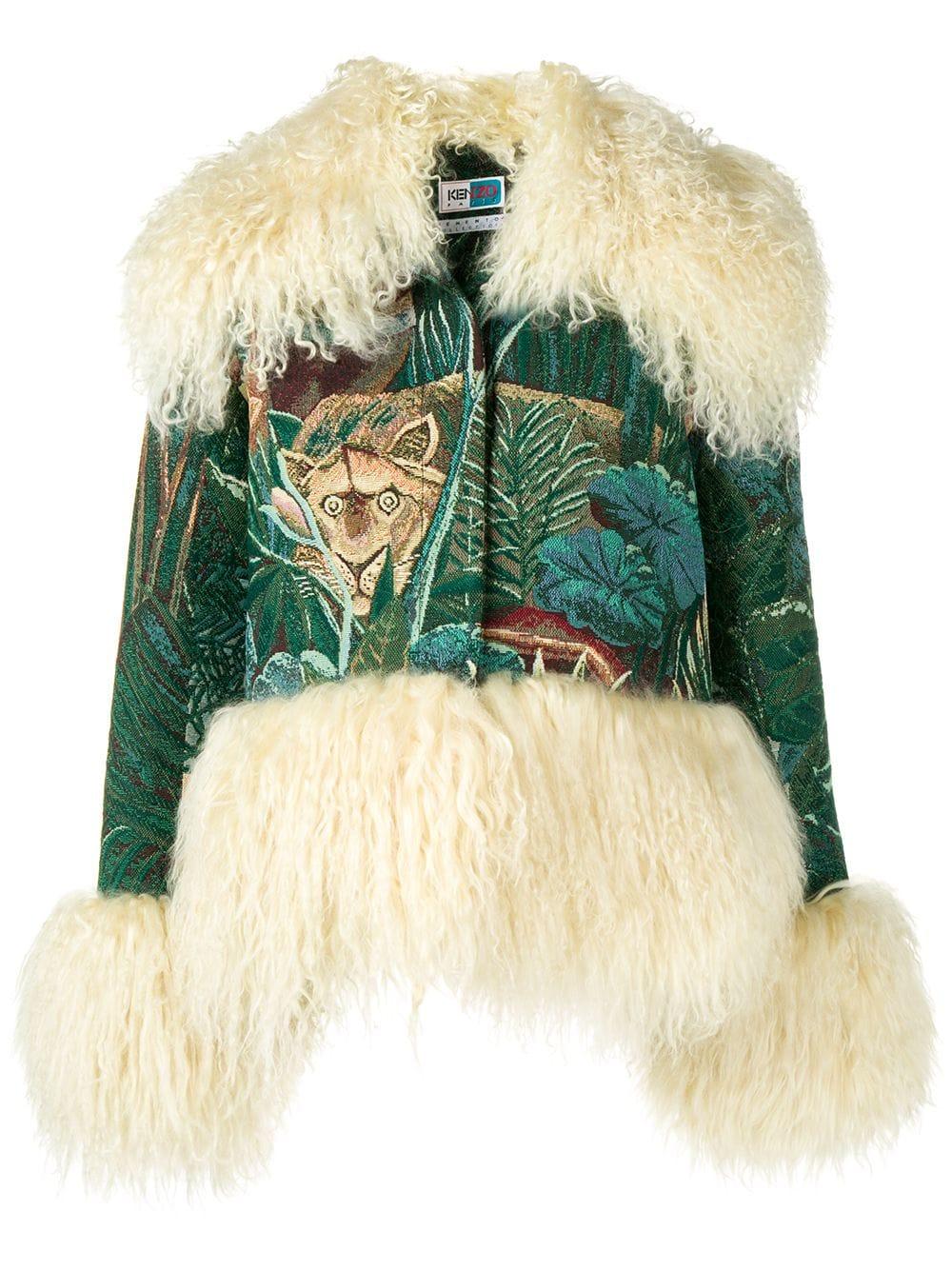 kenzo fur jacket