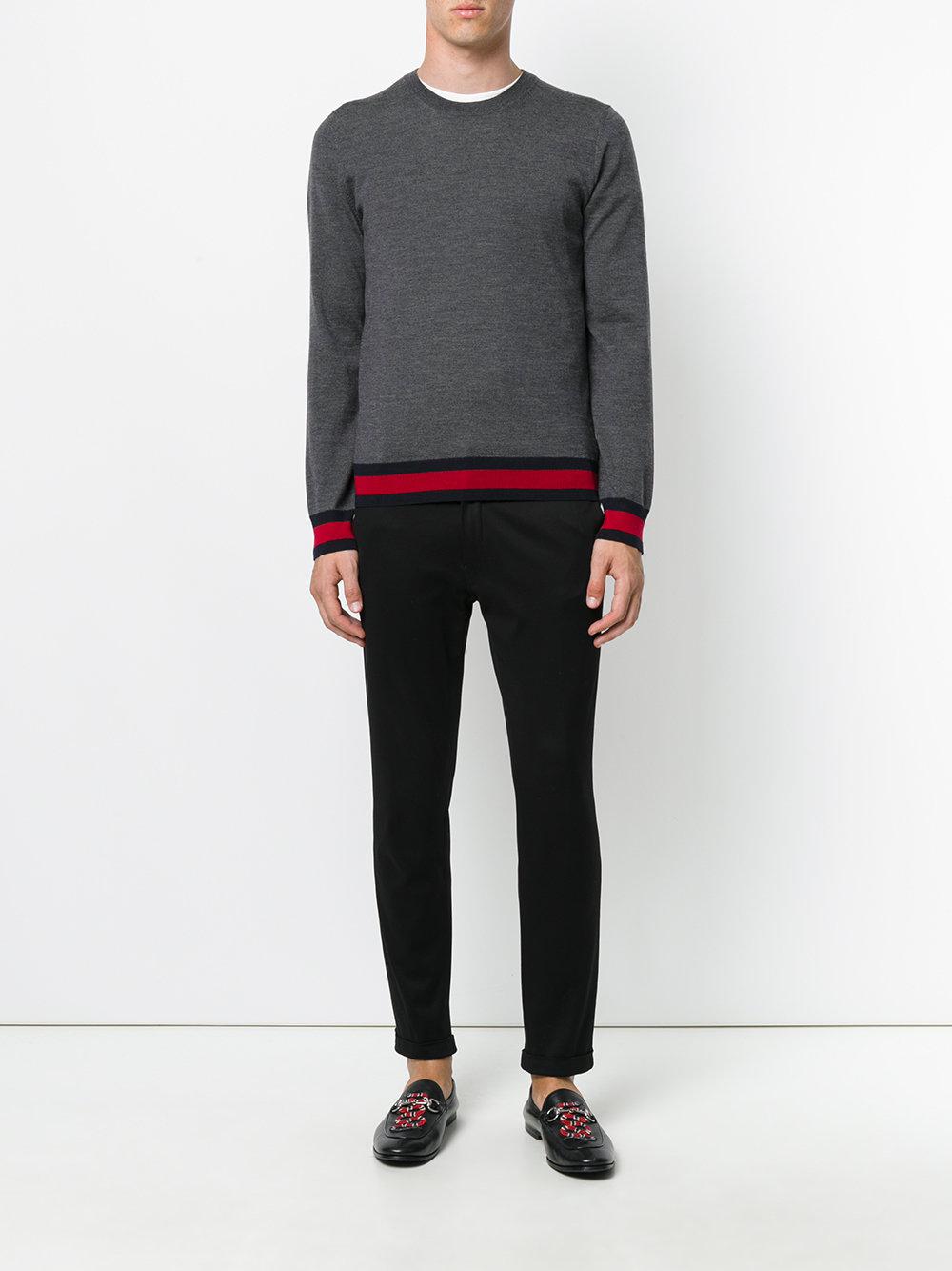 gucci web trim sweatshirt