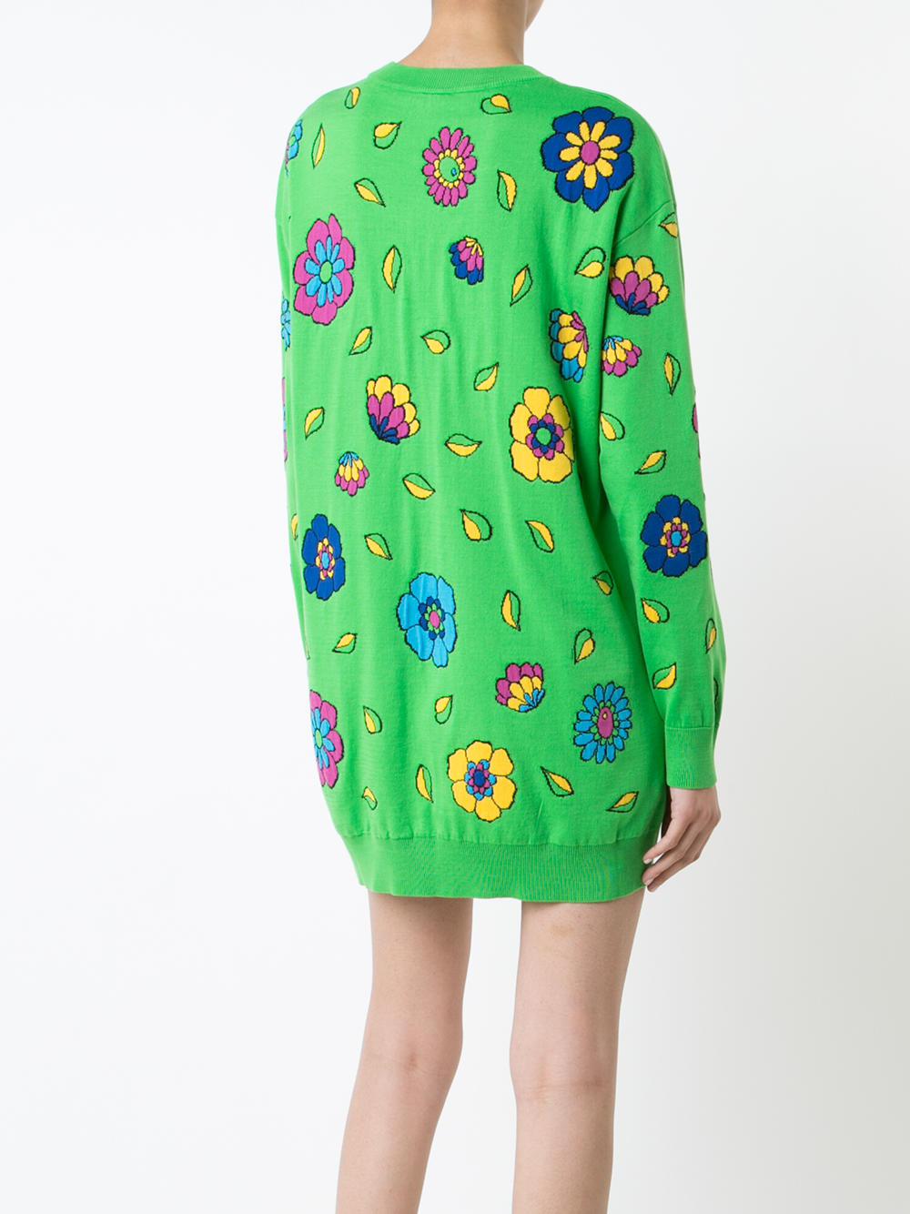 moschino green jumper